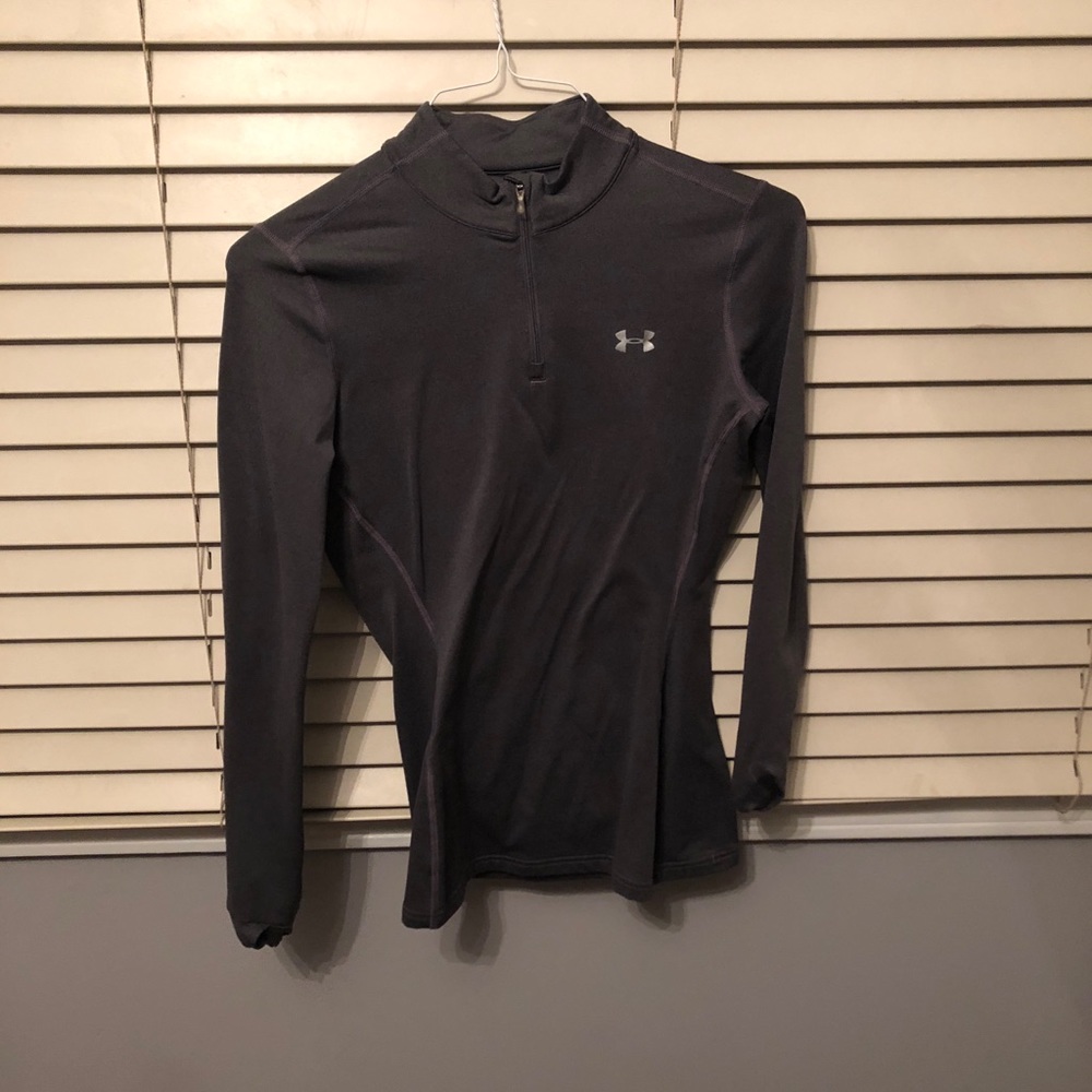 Gray Under Armour half zip